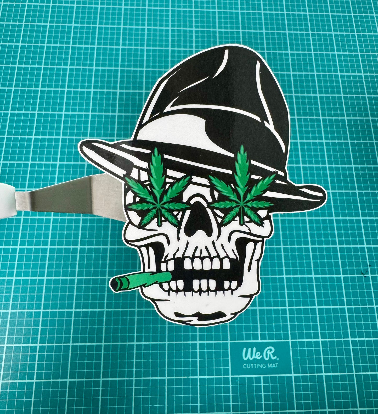 Cannabis Skull