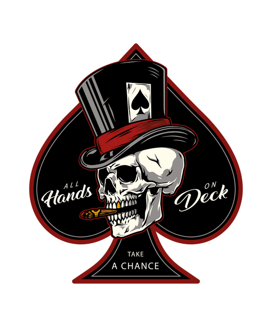All Hands On Deck Sticker