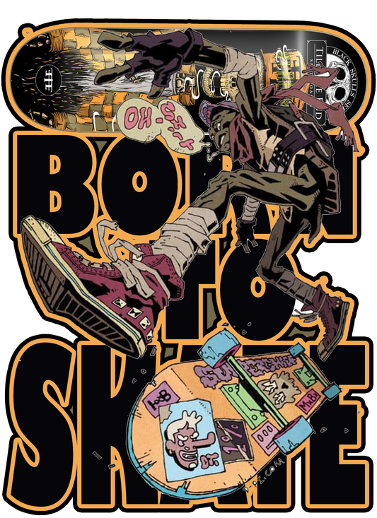 Born To Skate Sticker